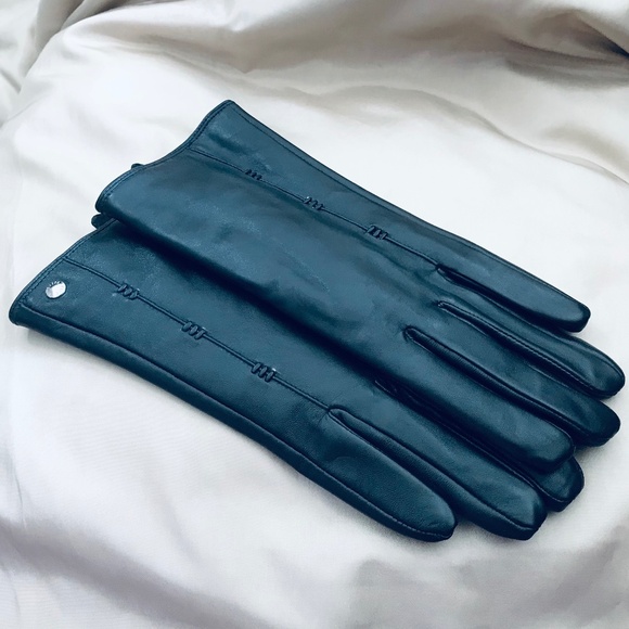 NWOT - CR Genuine Leather Gloves - Picture 1 of 9